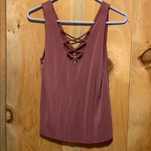 ❤️Pink criss-cross tank ❤️